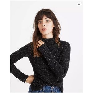 Madewell Donegal Inland Turtleneck Sweater Fleck: Dark Grey
Size M